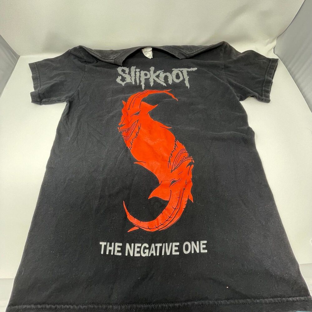 Slipknot The Negative One Goat Graphic Band Tee S